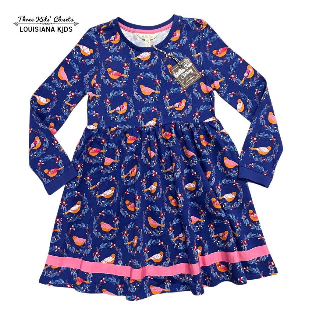 New Matilda Jane 8y Partridge Dress Christmas Holiday